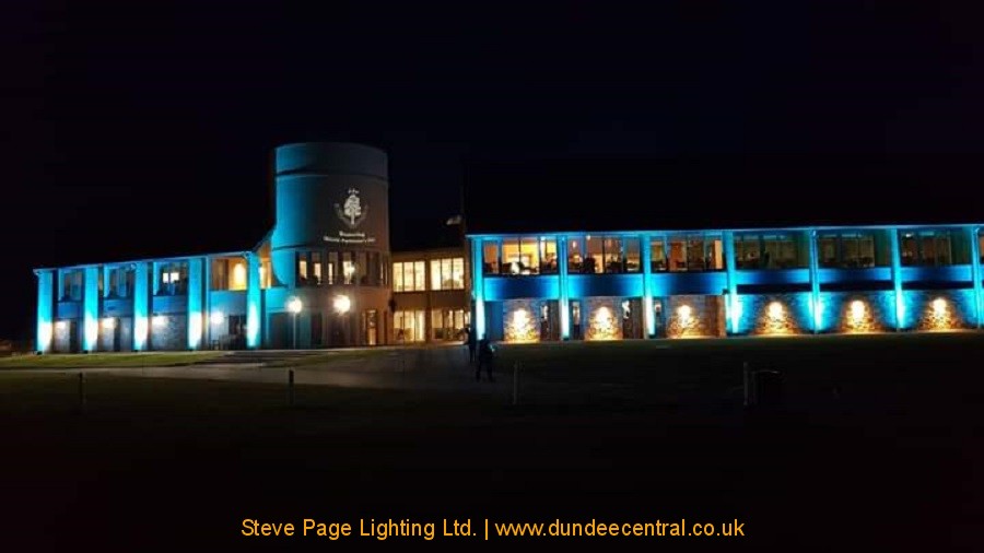 outdoor building illuminations